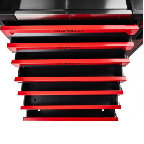 Tukšs instrumentu skapis ar 9 atvilktnēm no Kraft&Dele (KD1078)