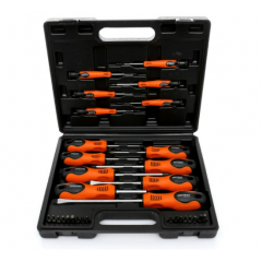 32 daļu skrūvgriežu un uzgaļu komplekts Kraft&dele (KD10902)