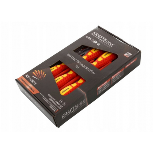 Skrūvgriežu komplekts 7 gab no Kraft&dele (KD10905)