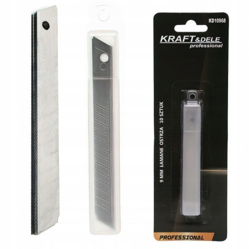 Nolaužams asmens 9 mm nazim, 10 gabali KRAFT&DELE (KD10968)