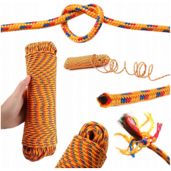 Daudzfunkcionāla virve 5mmx50 m, Dzeltenā krasa no KRAFT&DELE (KD11022)