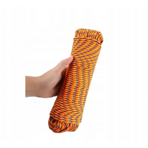 Daudzfunkcionāla virve 5mmx50 m, Dzeltenā krasa no KRAFT&DELE (KD11022)