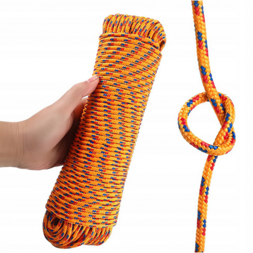 Daudzfunkcionāla virve 5mmx50 m, Dzeltenā krasa no KRAFT&DELE (KD11022)