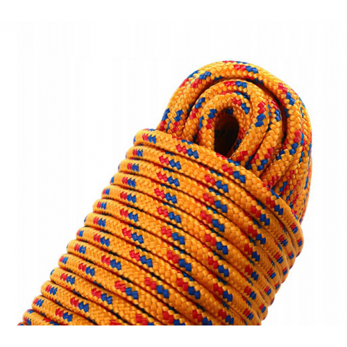 Daudzfunkcionāla virve 5mmx50 m, Dzeltenā krasa no KRAFT&DELE (KD11022)