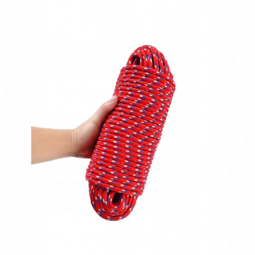 Daudzfunkcionāla virve 8mmx50 m, Dzeltenā krasa no KRAFT&DELE (KD11023)