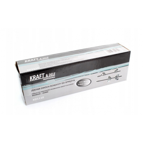 Atsperu spoles novilcēji 2 gab. 280 mm no Kraft&dele (KD1110)