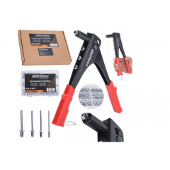 Rokas kniedēšanas instruments slēptajām kniedēm + 500 kniedes no Kraft&Dele (KD11293)