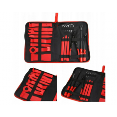 Polsterējuma noņemšanas instrumentu komplekts, 19 gab Kraft&dele (KD1135)