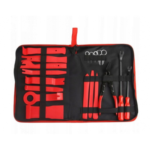 Polsterējuma noņemšanas instrumentu komplekts, 19 gab Kraft&dele (KD1135)