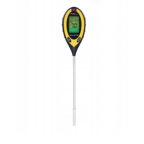 Augsnes pārbaudes instruments 4in1 LCD 200 mm 9v Kraft&dele (KD11408)