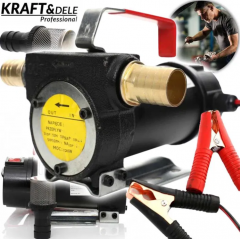 Sūkmis eļļu un dīzeldegvielas pārsūknēšanai 12v no Kraft&Dele (KD1159)