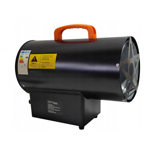 Газовый обогреватель 20 кВт редуктор + газовый шланг от Kraft&Dele (KD11703)
