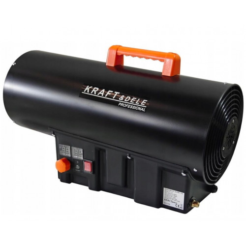 Gāzes sildītājs 45 kW termostats, LCD displejs + reduktors no Kraft&dele (KD11706)
