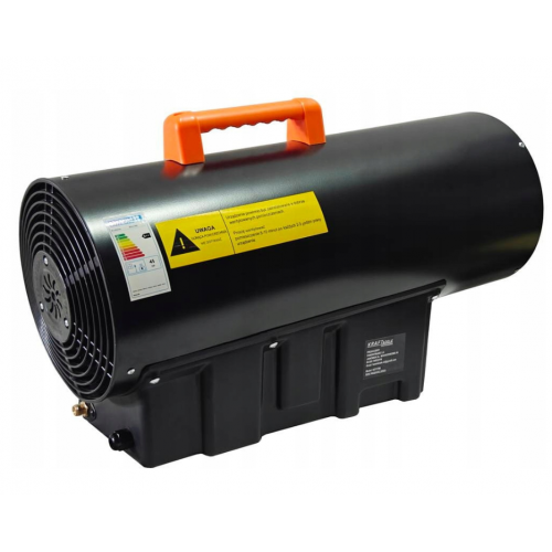 Gāzes sildītājs 45 kW termostats, LCD displejs + reduktors no Kraft&dele (KD11706)