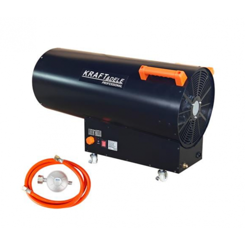 Gāzes sildītājs 100kW termostats, LCD displejs + reduktors no Kraft&dele (KD11707)