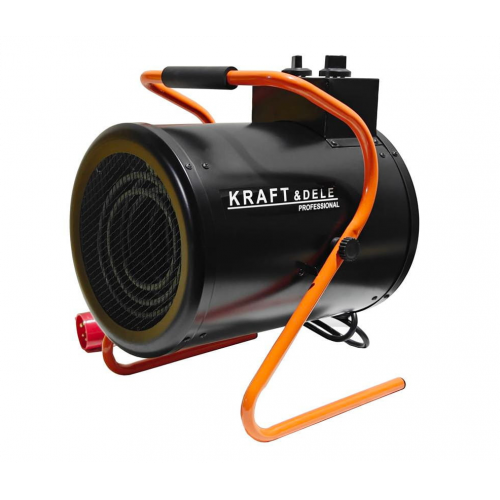 Elektriskais sildītājs 10 kW 400 V ar termostatu un plākšņu vadību no Kraft&Dele (KD11724)