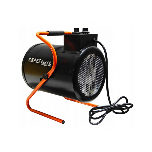 Elektriskais sildītājs 10 kW 400 V ar termostatu un plākšņu vadību no Kraft&Dele (KD11724)