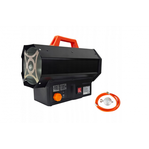 Gāzes sildītājs 25kW LCD termostats + šļūtenes reduktors (KD11731)