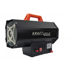 Gāzes sildītājs, pūtējs, reduktors, šļūtene, 25 kW no Kraft&Dele (KD11734)