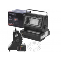 2-in-1 gāzes plīts/sildītājs 1,8 kW no Kraft&Dele (KD11743)