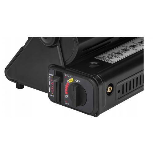 2-in-1 gāzes plīts/sildītājs 1,8 kW no Kraft&Dele (KD11743)