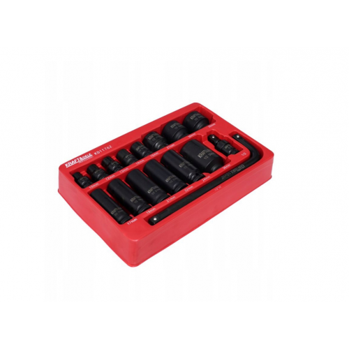 Profesionāls triecienuzmavu komplekts 1/2" (KD11762)