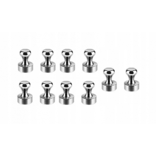 Neodīma magnētu komplekts 10 gab. 12 mm Kraft&Dele (KD11832)