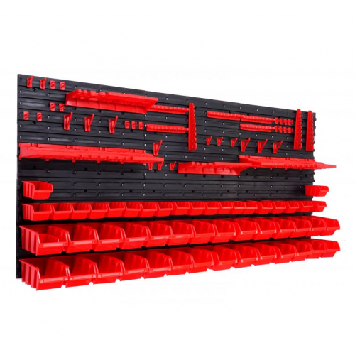 Sienas instrumentu dēlis ar plauktiem 170×78 cm (KD11861)