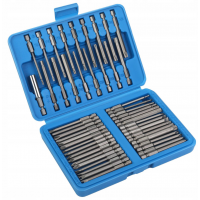 Набор длинных ударных насадок для шуруповёрта, 50 штук + держатель от Kraft&dele (KD11865)