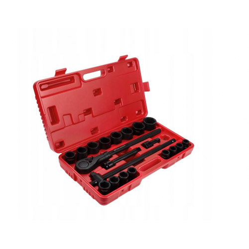 Triecienuzgriezņu komplekts 3/4, Sprūdata atslēga 21gab (KD11868)