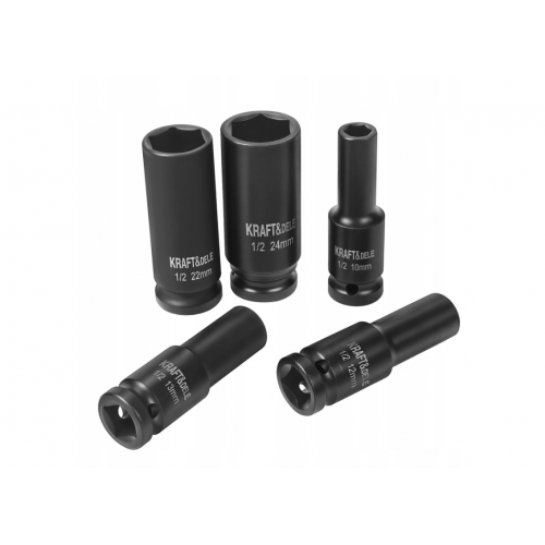 Profesionāls triecienuzmavu komplekts 1/2" no Kraft&Dele (KD11869)