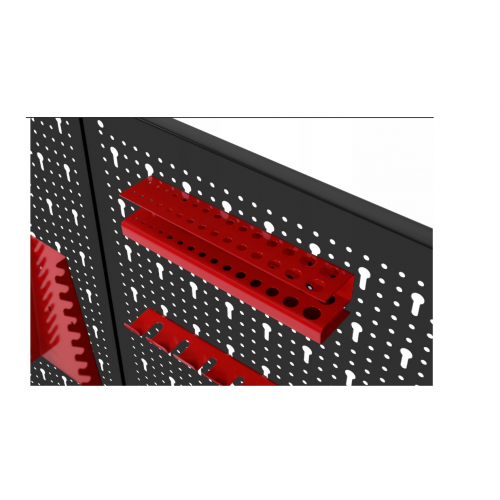 Sienas instrumentu dēlis ar plauktiem 120x60cm no Kraft&Dele (KD11895)