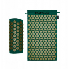 Akrupesūras masāžas paklājiņš veselīga asinsriti, stimulizējošs spilvens ar ražām KRAFT&DELE (KD11901)