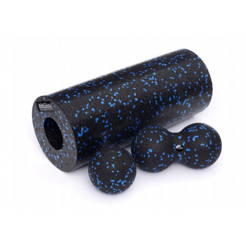 Putu rullīša un fasciālās masāžas bumbiņu komplekts 3IN1 KRAFT&DELE (KD11902)