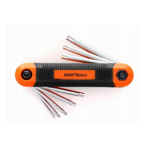 Salokāmas Torx atslēgas, 8 gab Kraft&Dele (KD11935)
