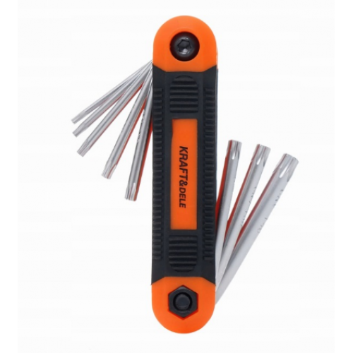 Salokāmas Torx atslēgas, 8 gab Kraft&Dele (KD11935)