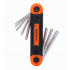 Salokāmas Torx atslēgas, 8 gab Kraft&Dele (KD11935)