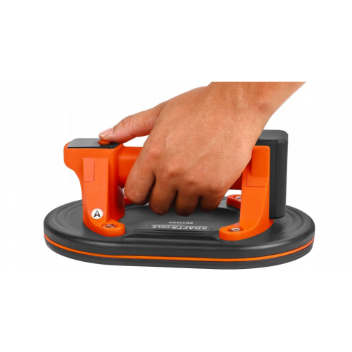 Ar akumulatoru darbināms piesūceknis stikla flīzēm 200 mm 150 kg 7,4 V + koferis Kraft&dele (KD11955)