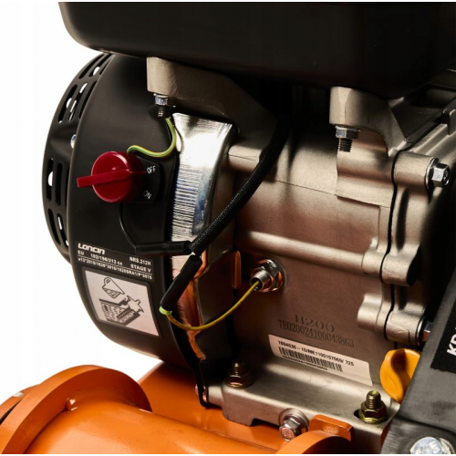 Benzīna vibrobliete - blietētājs 60 kg, 14 kN, 7 z.s. Loncin no Kraft&dele (KD1197)