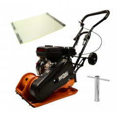 Benzīna vibrobliete - blietētājs 60 kg, 14 kN, 7 z.s. Loncin no Kraft&dele (KD1197)