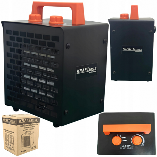 Elektriskais sildītājs 2500W 220–240V KRAFT&DELE (KD11990)