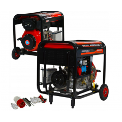 Dīzeļģenerators 6500 W 380 V 8,5 ZS no Kraft&Dele (KD120)