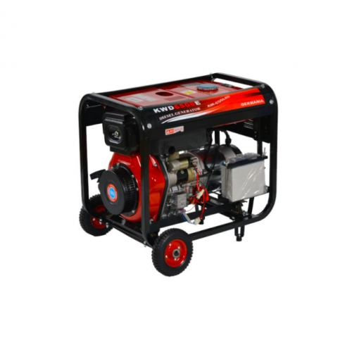 Dīzeļģenerators 6500 W 380 V 8,5 ZS no Kraft&Dele (KD120)