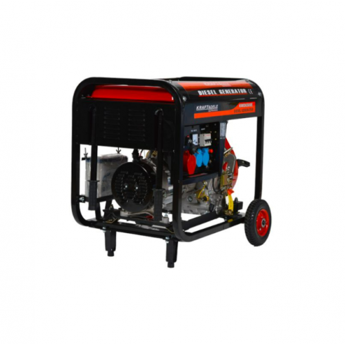 Dīzeļģenerators 6500 W 380 V 8,5 ZS no Kraft&Dele (KD120)