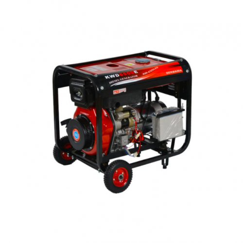 Dīzeļģenerators 6500 W 380 V 8,5 ZS no Kraft&Dele (KD120)