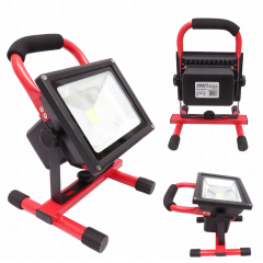 Halogēna pārnēsājama darbnīcas lampa LED 20W silta/auksta Kraft&dele (KD1228)