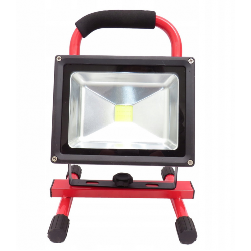 Halogēna pārnēsājama darbnīcas lampa LED 20W silta/auksta Kraft&dele (KD1228)