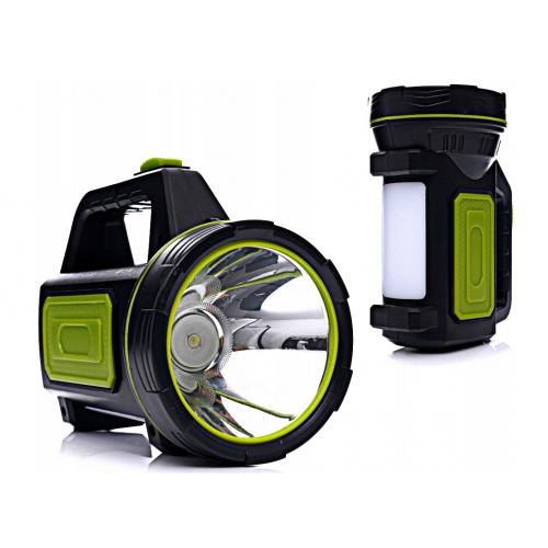 Uzlādējama LED meklēšanas lampa T6 10W USB 1200lm Kraft&dele (KD1241)