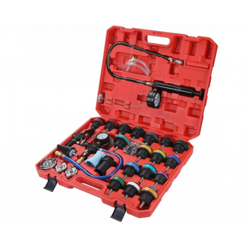 Dzesēšanas sistēmas hermētiskuma testeris 27 gab no Kraft&Dele (KD12501)