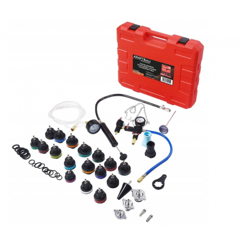 Dzesēšanas sistēmas hermētiskuma testeris 27 gab no Kraft&Dele (KD12501)